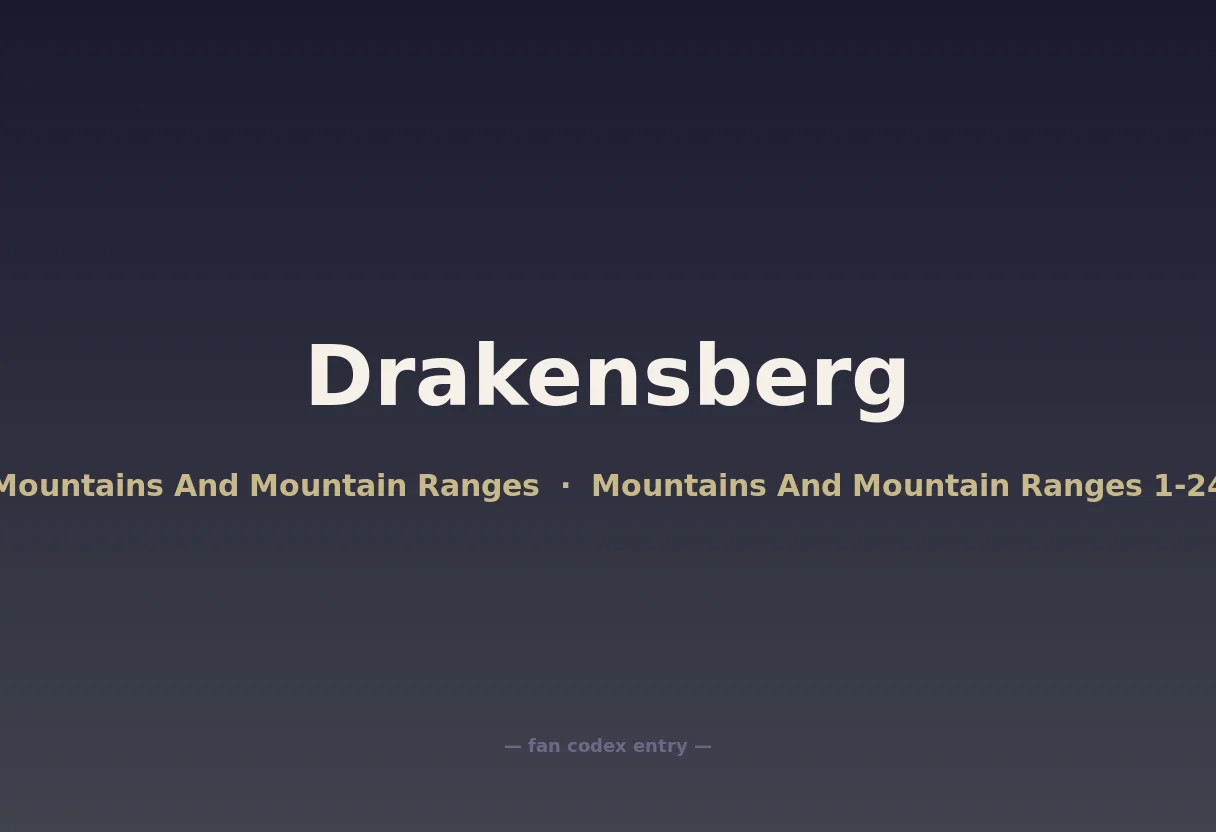 Drakensberg