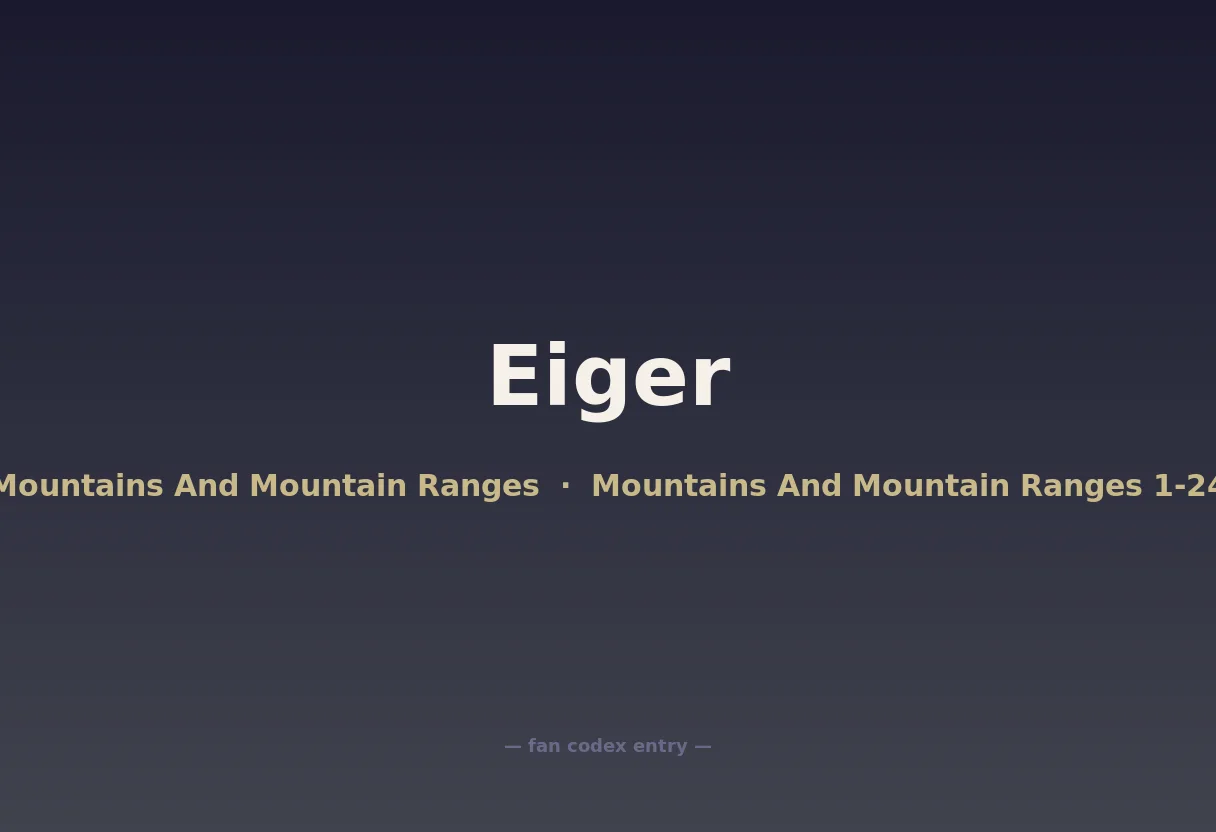 Eiger