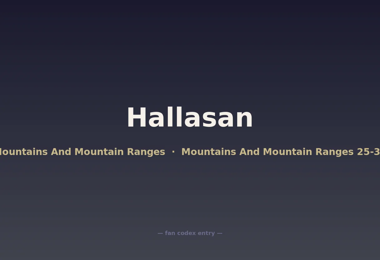 Hallasan